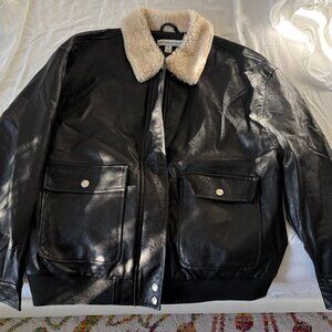 And Now This Leather Jacket Size M